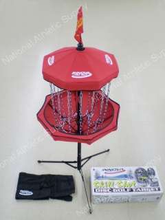 Innova Skillshot Portable Disc Golf Target Red Basket 080757380402 