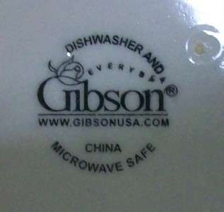 Discontinued Gibson Arabella Grape Salad Plate 8 3/4  