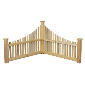    Cedarlooks 0600550 Corner Accent Fence Patio, Lawn & Garden