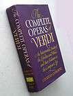   Operas of Verdi   Charles Osborne, HB/DJ,468 Pages,1st Ed. Like New