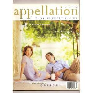  Appellation (Wine Country Living * Wine Odysssey in Greece 