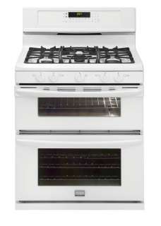 NEW Frigidaire White Double Oven Natural Gas Range FGGF304DLW  