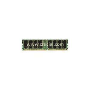  Crucial 1GB DDR SDRAM Memory Module Electronics
