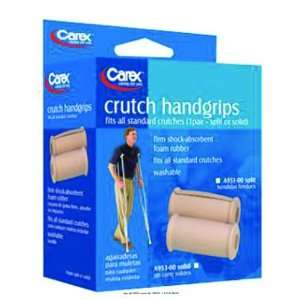  Carex Split Crutch Handgrips, Split Crutch Pad, (1 EACH 