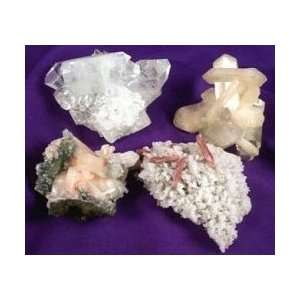  Crystal Clusters Various Stones (24 per box) (GCLU24 