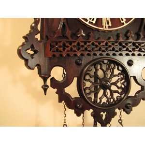  Cuckoo Clocks, Gothic 1850 Cuckoo Clock by Christophe 