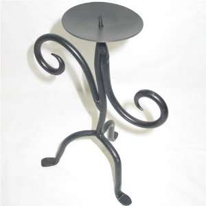  Wrought Iron Dancing Curly Hands Candle Holder Stand