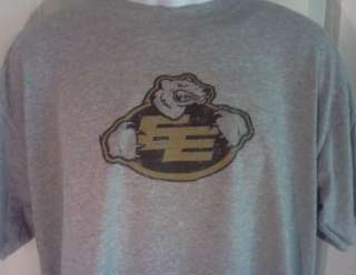 Edmonton ESKIMOS Throwback Style Logo T Shirt Medium  