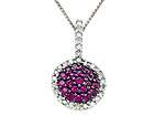 Ruby Diamond Pendant by Effy Collection 520​164B