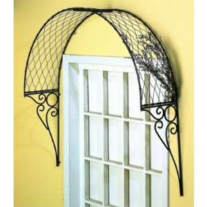    Iron Overdoor Trellis  Ballard Designs Patio, Lawn & Garden