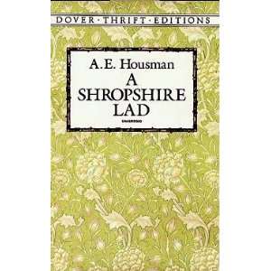   Housman, A. E. (Author) Jul 01 90[ Paperback ] A. E. Housman Books