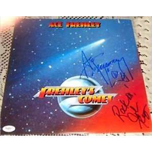  Ace Frehley KISS Signed Frehleys Comet LP JSA proof 