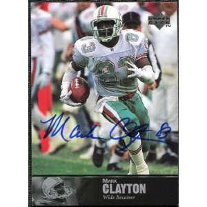   Upper Deck Legends Autographs #AL90 Mark Clayton Sports Collectibles