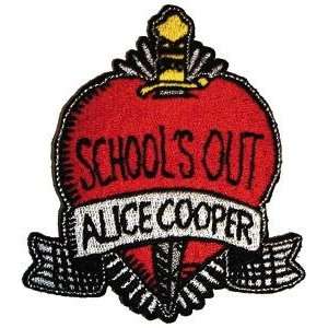 Alice Cooper Schools out iron on patch