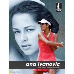  Ana Ivanovic Poster Print, 22x35 Poster Print, 22x35