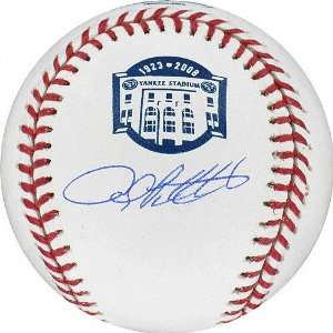 Andy Pettitte Autographed Yankee Stadium Commemorative Baseball