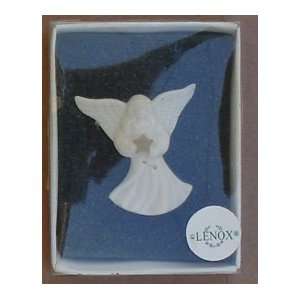  Small White Angel Pin From Lenox 