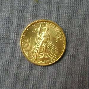  1996 $5 1/10 Ounce Gold American Eagle, Choice 