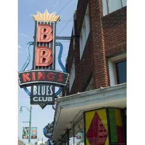 Bb Kings Blues Club, Beale Street, Memphis, Tennessee, USA 