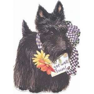     Get Well Scottish Terrier Dog Carol Wilson