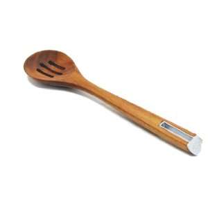  CAT CORA by Starfrit 12 Inch Slotted Acacia Wooden Spoon 