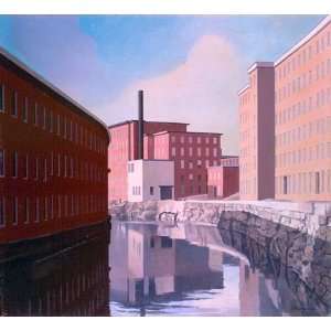  FRAMED oil paintings   Charles Sheeler   24 x 22 inches 