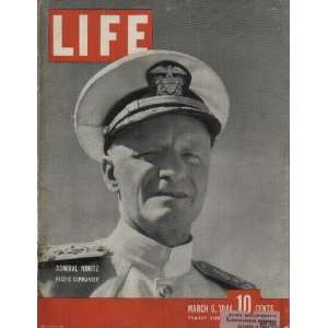  Admiral Chester Nimitz   Pacific Commander  1944 LIFE 
