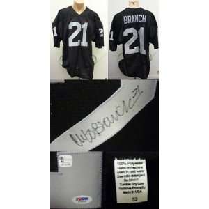 Cliff Branch Autographed Jersey   PSA COA   Autographed NFL Jerseys