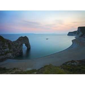  Twilight on the Cliff Tops Above Durdle Door, Dorset 