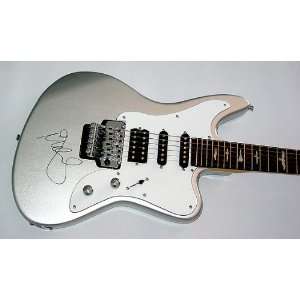  Miley Cyrus Autographed Signed Sparkle Guitar & Great 