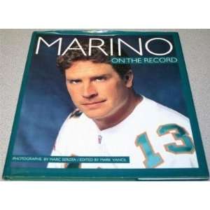 Dan Marino Signed Marino On The Record Book Psa Dna Hof   Autographed 