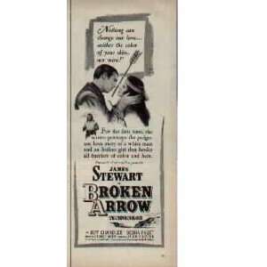  ARROW, with JEFF CHANDLER and DEBRA PAGET. Directed by Delmer Daves 