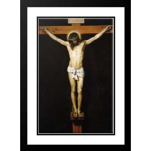 Velazquez, Diego Rodriguez de Silva 28x40 Framed and Double Matted The 