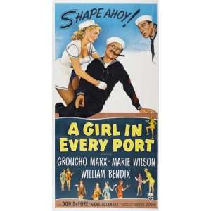   1952) Insert  (Groucho Marx)(Marie Wilson)(William Bendix)(Don DeFore