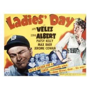  Ladies Day, Eddie Albert, Patsy Kelly, Lupe Velez, 1943 