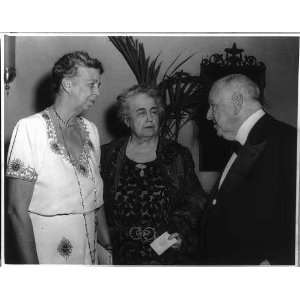  Mrs Roosevelt,Edith Bolling Galt,Josephus Daniels,c1945 