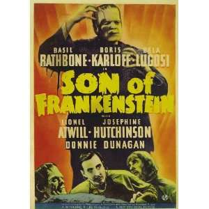  Son of Frankenstein (1939) 27 x 40 Movie Poster Style C 
