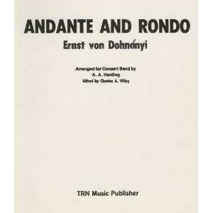  Andante And Rondo   Composed by Ernst Von Dohnanyi 