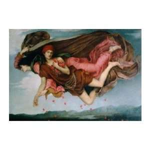  Night and Sleep (Detail) by Evelyn De Morgan. Size 29.81 