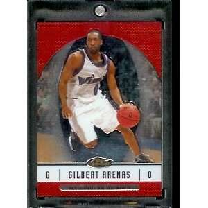  2006/07 Topps Finest #10 Gilbert Arenas Washington Wizards 