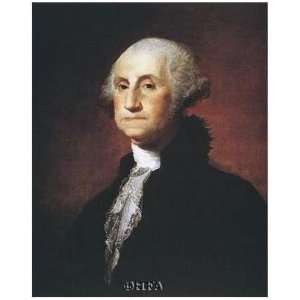  George Washington by Gilbert Stuart 18.00X22.00. Art 