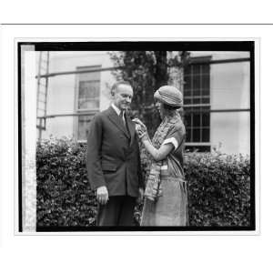  Historic Print (L) Coolidge & Grace Laura Newton