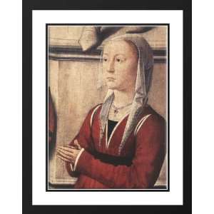 Memling, Hans 28x36 Framed and Double Matted Last Judgment Triptych 