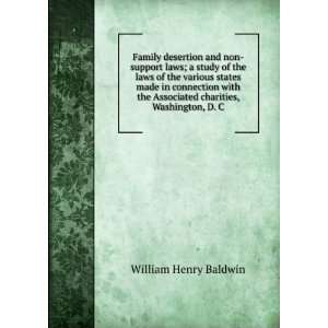   Associated charities, Washington, D. C. William Henry Baldwin Books