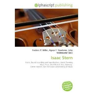  Isaac Stern (9786133743212) Books