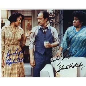     Signed by Sherman Helmsley, Isabel Sanford, and