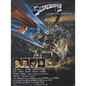  Superman 2 (1981) 27 x 40 Movie Poster French Style A 