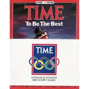   September 19 1988 Olympian Jackie Joyner Kersee Time Magazine Books