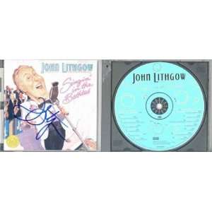 John Lithgow Autographed CD Singing in the Bathtub