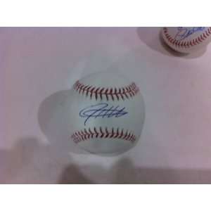 Josh Hamilton Rangers Autographed Official Major League Baseball  Dm